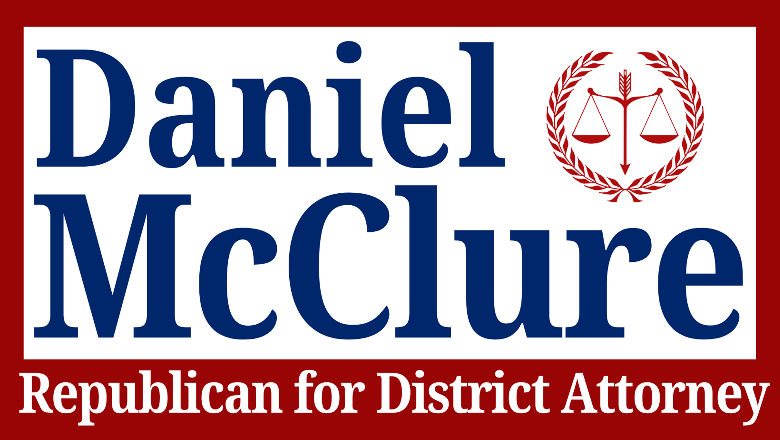 Daniel McClure for District Attorney District 23